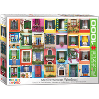 Eurographics - Mediterranean Windows Puzzle 1000pc