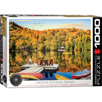 Eurographics - Lakeside Cottage Quebec Puzzle 1000pc