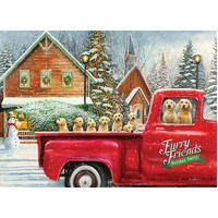 Eurographics - Furry Friends Holiday Farm Puzzle 1000pc