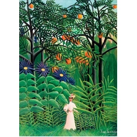 Eurographics - Woman in an Exotic Forest Puzzle 1000pc