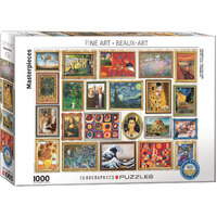 Eurographics - Masterpieces Collage Puzzle 1000pc