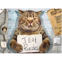 Eurographics - Feline Felon Large Piece Puzzle 500pc
