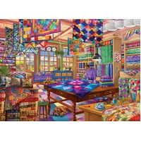 Eurographics - Quilt Workshop Large Piece Puzzle 500pc