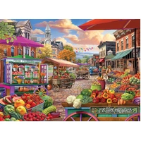 Eurographics - Main Street Market Large Piece Puzzle 500pc