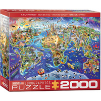 Eurographics - Crazy World Puzzle 2000pc