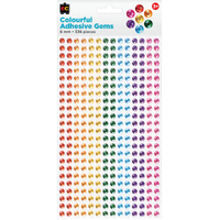 EC - Colourful Adhesive Gems 336pc