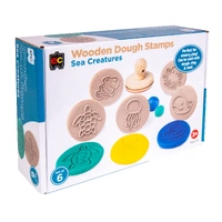 EC - Wooden Dough Stamps - Sea Creatures