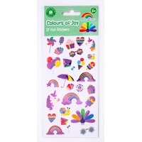 Learning Can Be Fun - Colours of Joy  - Foil Sticker Set