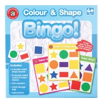 Learning Can Be Fun - Colour & Shape Bingo
