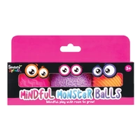 Sensory Sprouts - Mindful Monster Balls - Pink, Purple & Orange
