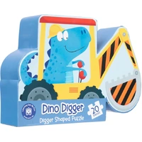 Learning Can Be Fun - Dino Digger Puzzle 20pc