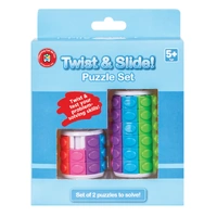 Learning Can Be Fun - Twist & Slide Puzzle Set