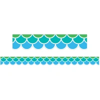Learning Can Be Fun - Cool Tones Scallops Border (Pack of 12)