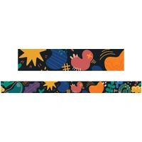Learning Can Be Fun - Night Brights Abstract Border (Pack of 12)