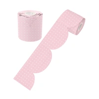 Learning Can Be Fun - Pink Patterned Rolled Scalloped Border