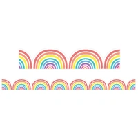 Learning Can Be Fun - Rainbow Die-cut Border (Pack of 12)