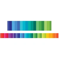 Learning Can Be Fun - Rainbow Stripes Border (Pack of 12)
