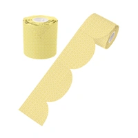 Learning Can Be Fun - Yellow Patterned Rolled Scalloped Border