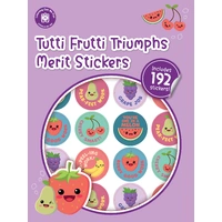 Learning Can Be Fun - Tutti Frutti Triumphs Merit Stickers