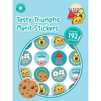 Learning Can Be Fun - Tasty Triumphs Merit Stickers