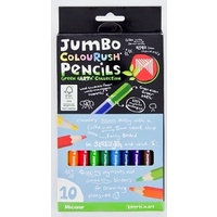 Micador ColouRush Jumbo Pencils FSC Pure (10 pack)