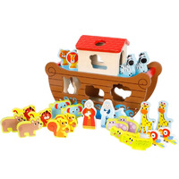 Fat Brain Toys - Noah's Ark Sort & Play Set