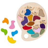 Freckled Frog - Artist Palette Puzzle