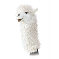 Folkmanis - Alpaca Stage Puppet