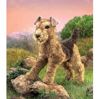 Folkmanis - Airedale Terrier Puppet