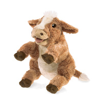 Folkmanis - Brown Cow Puppet