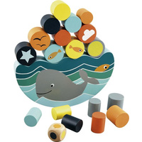Floss and Rock - Wooden Balancing Game – Whale