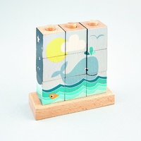 Floss and Rock - Cube Puzzle - Whale