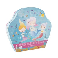 Floss and Rock - Mermaid & Friends Puzzle 40pc