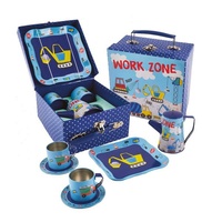 Floss and Rock - Construction Tea Set 7pc