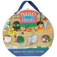 Floss and Rock - Animal Ark Shaped Puzzle 100pc