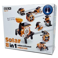 Johnco - 8 in 1 Solar Educational Robot Kit