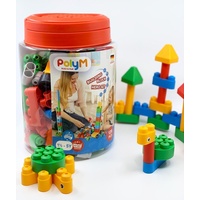 Poly M - Building Block Hero Set 128pc