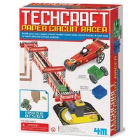 4M - Techcraft Paper Circuit Racer Kit