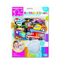 4M - Bathtub Stickers - Transportation
