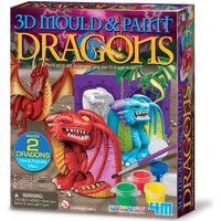 4M - 3D Mould & Paint Dragons
