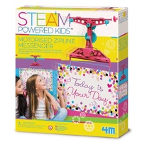 4M - STEAM Powered Kids - Motorised Zipline Messenger