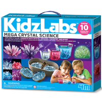 4M - KidzLabs Mega Crystal Science Kit
