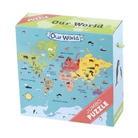 Mudpuppy - Our World Jumbo Puzzle 25pce