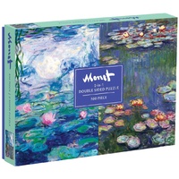 Galison - Monet Double Sided Puzzle 500pc