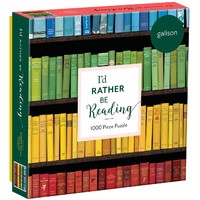 Galison - I'd Rather Be Reading Puzzle 1000pc