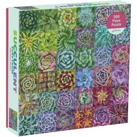 Galison - Succulent Spectrum Puzzle 500pc