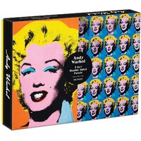 Galison - Andy Warhol Marilyn Double Sided Puzzle 500pc