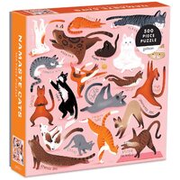 Galison - Namaste Cats Puzzle 500pc