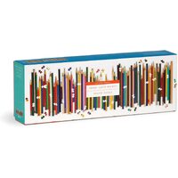 Galison - Frank Lloyd Wright Pencils Panoramic Puzzle 1000pc