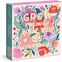 Galison - Grow Through What You Go Through Puzzle 500pc